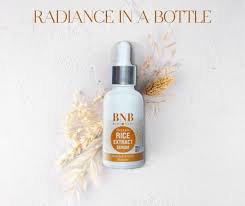 Bnb Rice Organic Extract & Brighten Glow Serum 30ml | Best Quality Serum For Skin