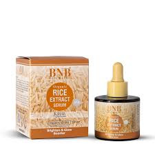 Bnb Rice Organic Extract & Brighten Glow Serum 30ml | Best Quality Serum For Skin