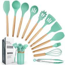 12-Piece Silicone Cooking Utensils Set